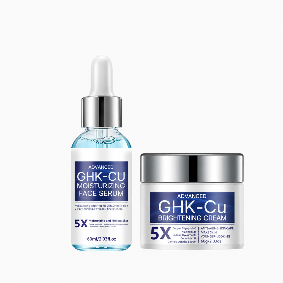 Dúo sérum + crema GHK-Cu